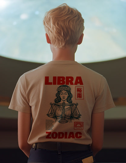 Camiseta Libra Zodiac. L 563 Kids.