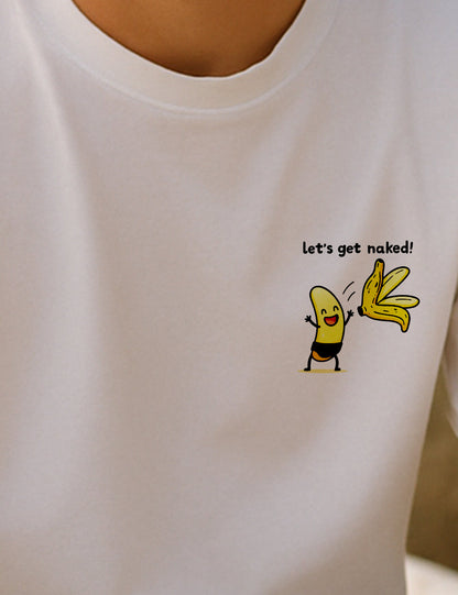 Camiseta Lets get naked. L 819 LTE