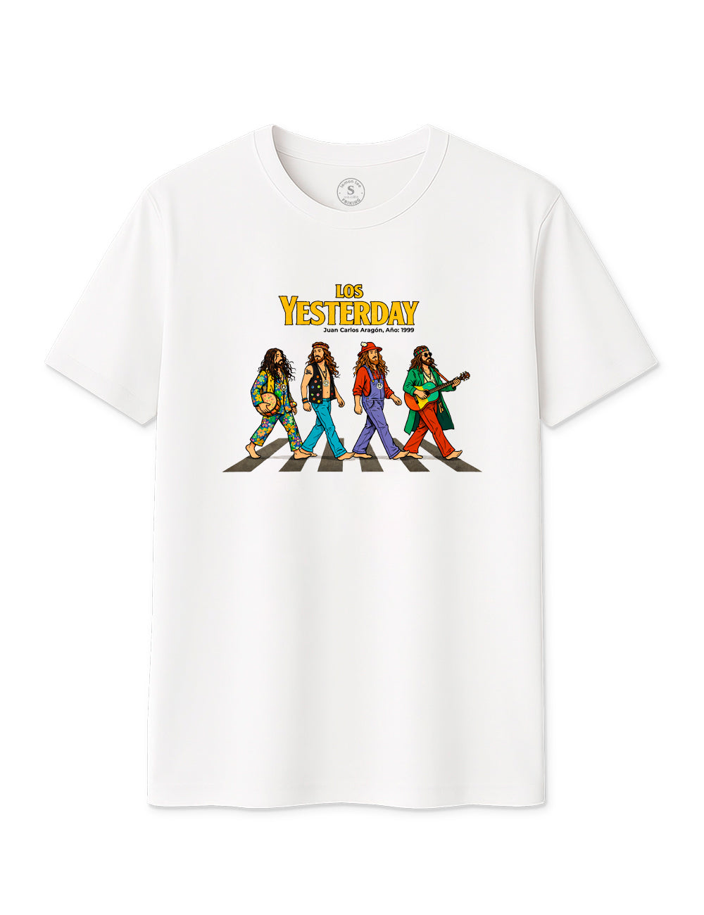 Camiseta Los Yesterday. Juan Carlos Aragón. L 1620
