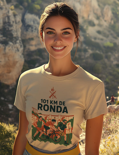 Camiseta Triatlón 101 km Ronda. L 424