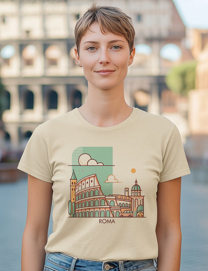 Camiseta  Roma, Città Eterna. L 203