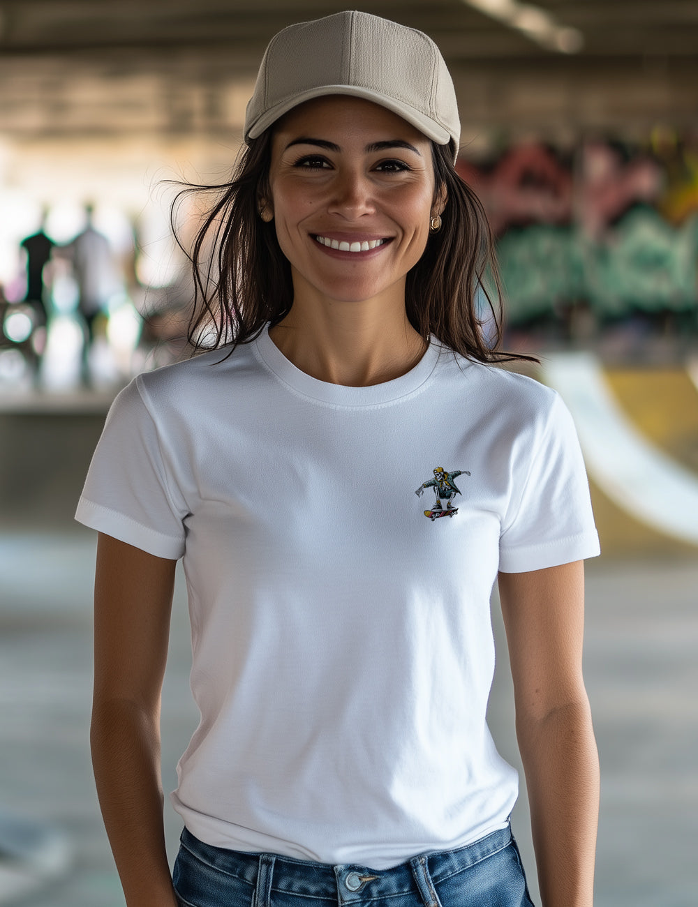 Camiseta Skeleton Skate. L 135