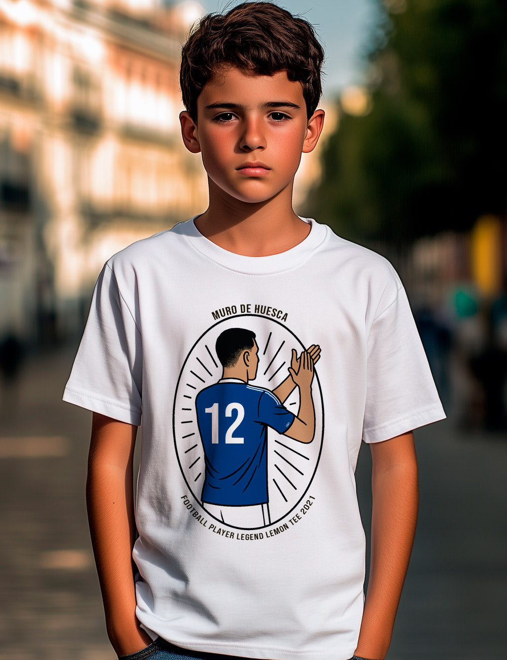 Camiseta Muro de Huesca. Oviedo. L 641 Kids