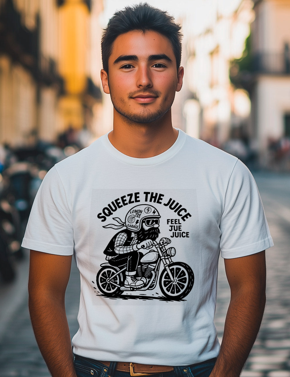 Camiseta Squeeze the juice. L 485