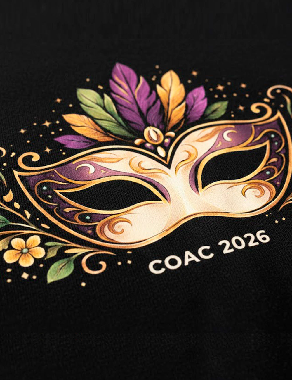 Camiseta Antifaz Coac 2026. L 1660