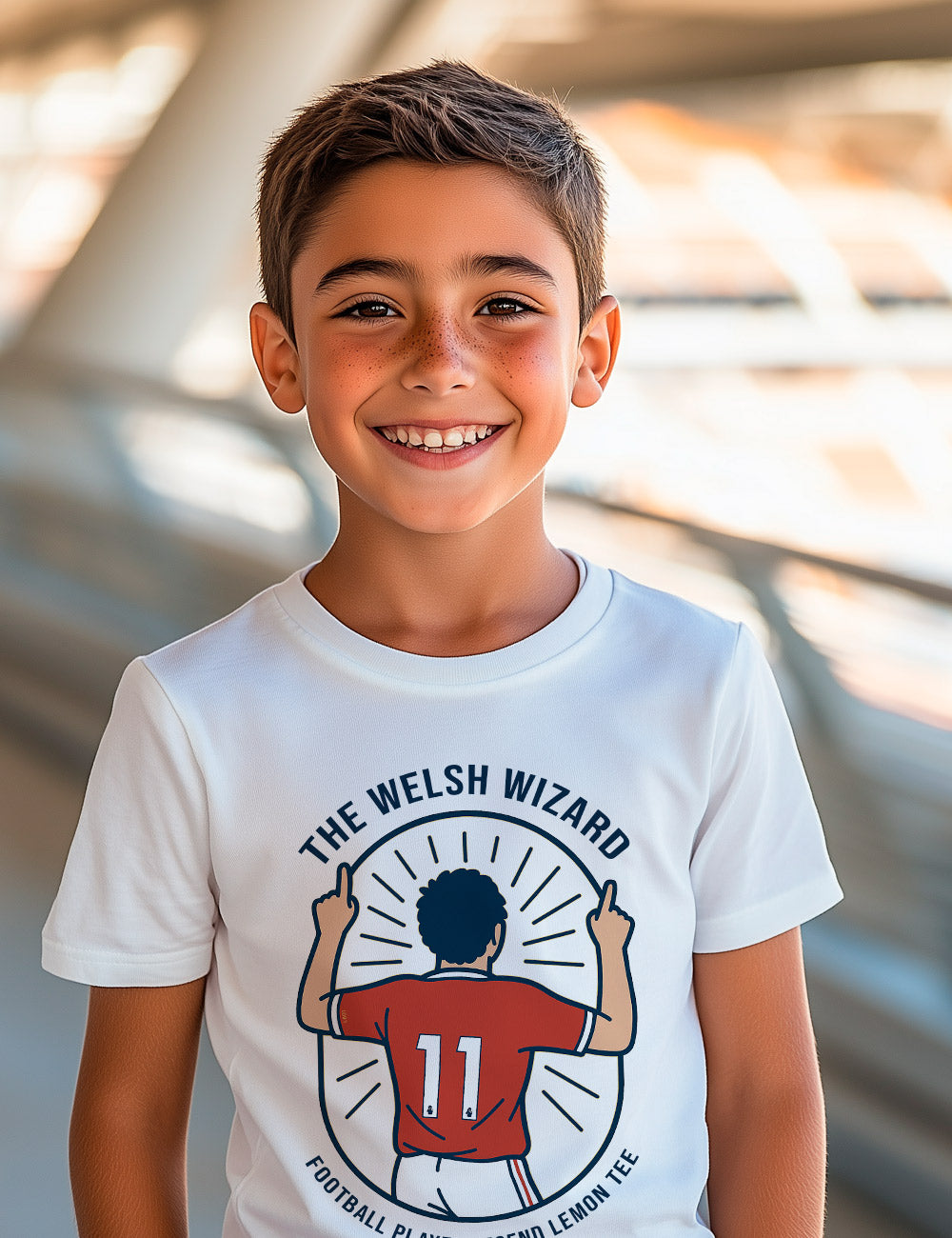 Camiseta The Welsh wizard. L 601 Kids