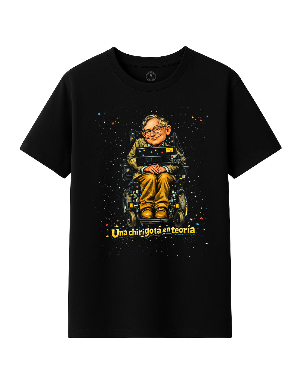 Camiseta  Los Stephen Hawking. L 1594