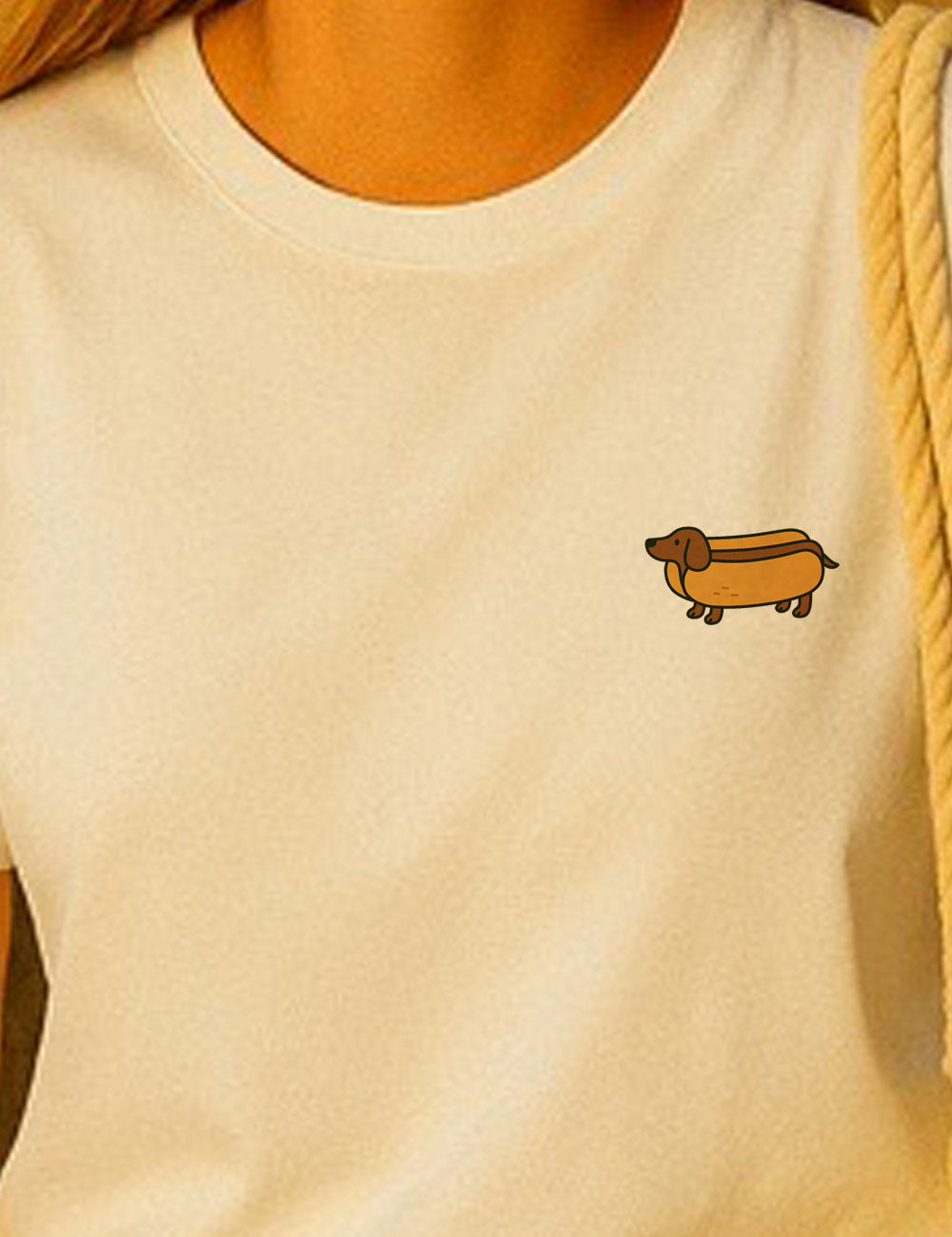 Camiseta Hot dog Colour. L 813 LTE