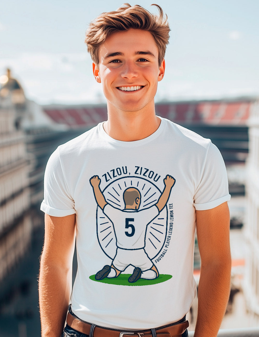 Camiseta Zizou Zizou. L 608
