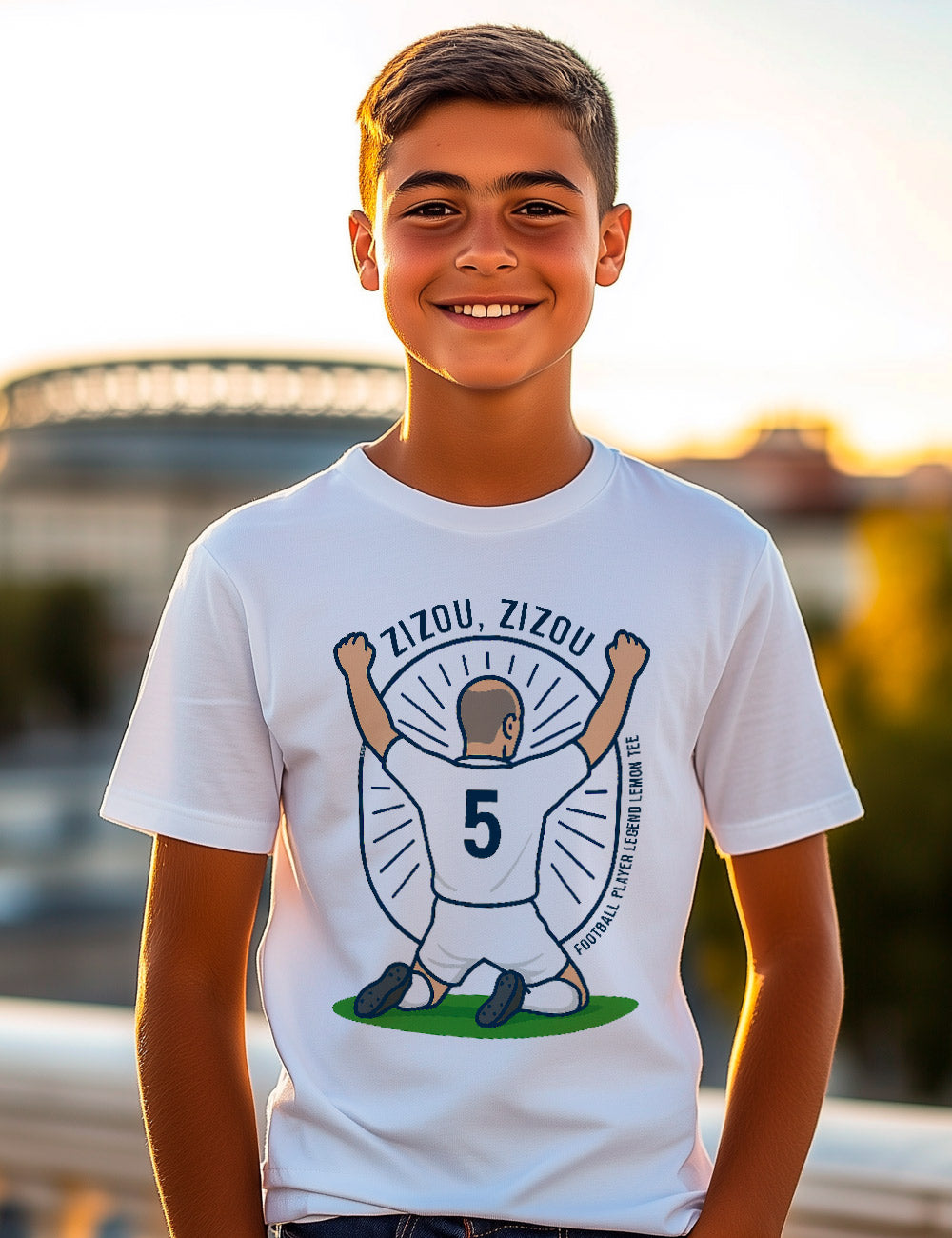 Camiseta Zizou Zizou. L 608 Kids