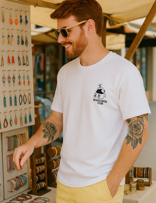 Camiseta Beach Coffe Club. L 830 LTE