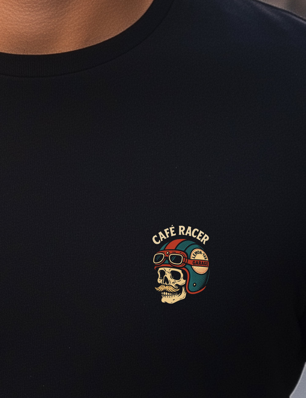 Camiseta Cafe Racer.  L 910 LTE