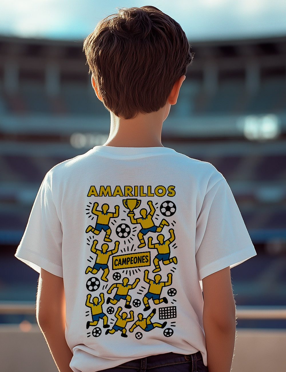Camiseta Goligotes Amarillos. L 622 Kids