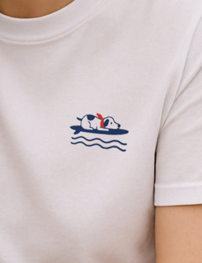 Camiseta Dog Surfing. L 837 LTE