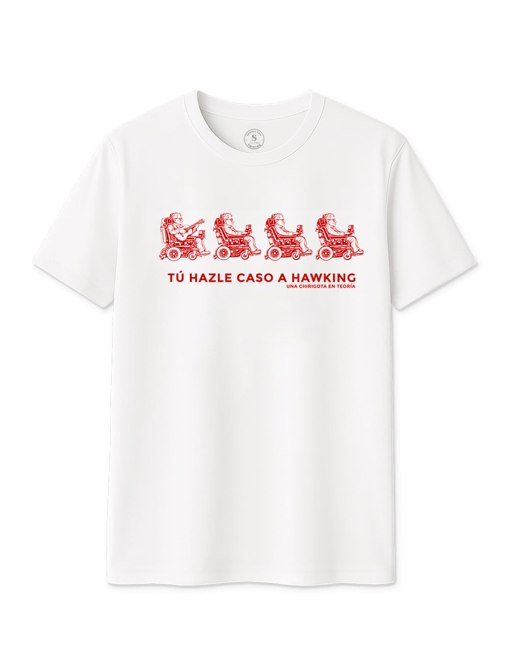 Camiseta  Los Stephen Hawking. L 1593