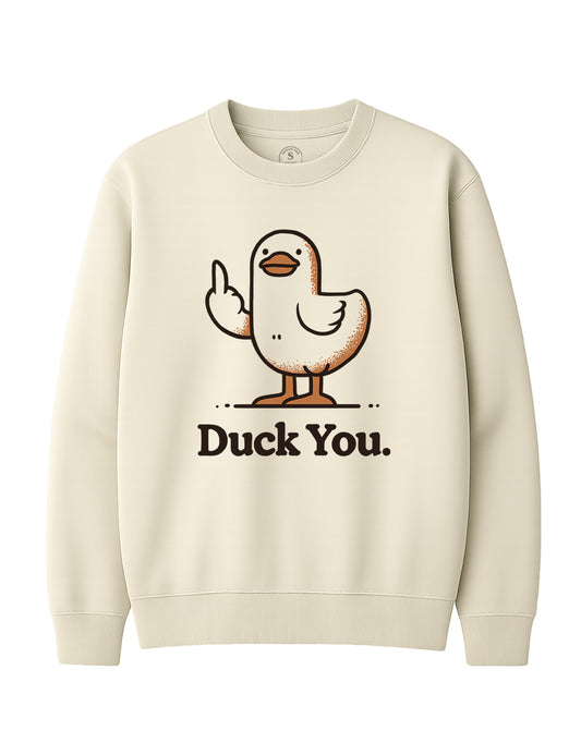 Sudadera  Duck you. L106S