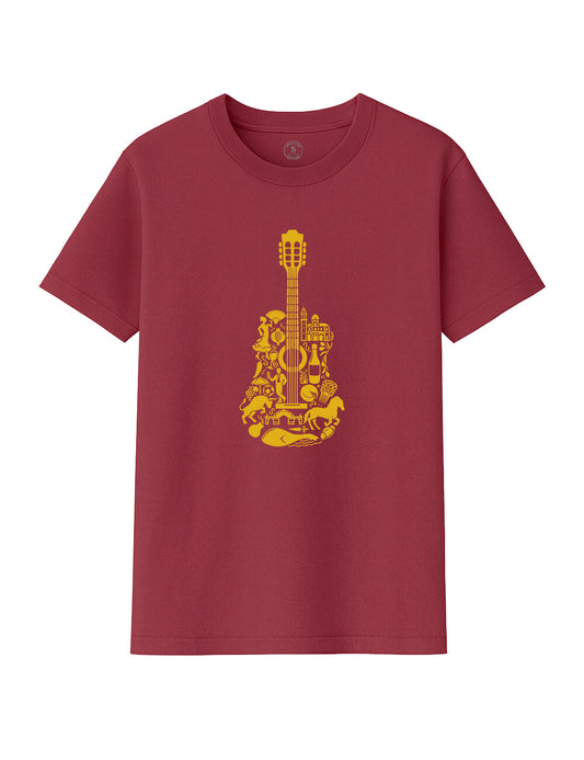 Camiseta Guitarra Española. L 126