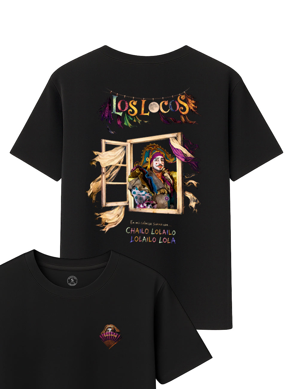 Camiseta Ventana Los Locos. L 1651