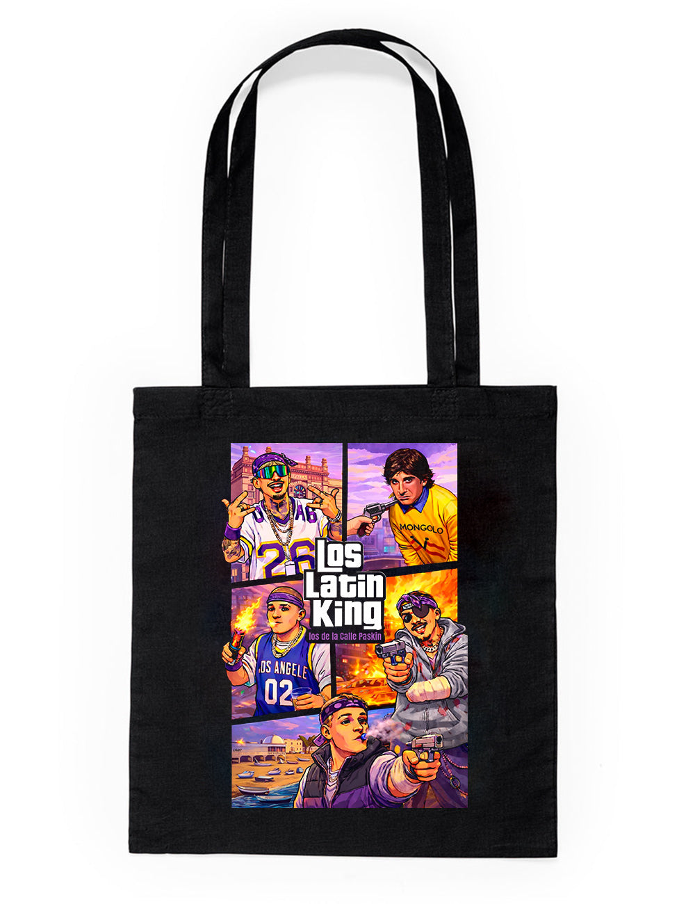 Bolsa. Camiseta Los Latin King  L1687