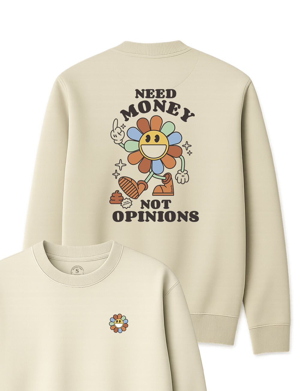 Sudadera Need Money. L 22s