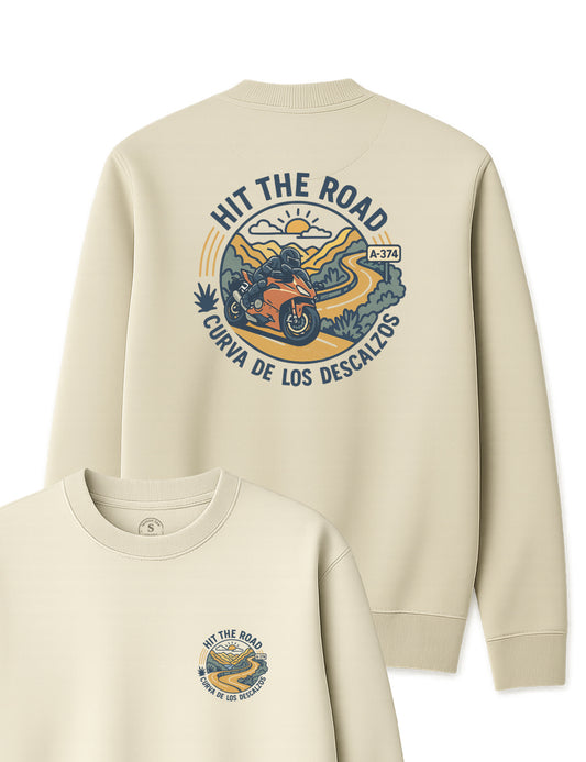 Sudadera Curva de los descalzos. L 443s