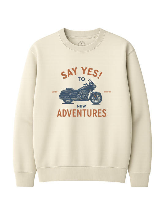 Sudadera Say yes!. L 444s