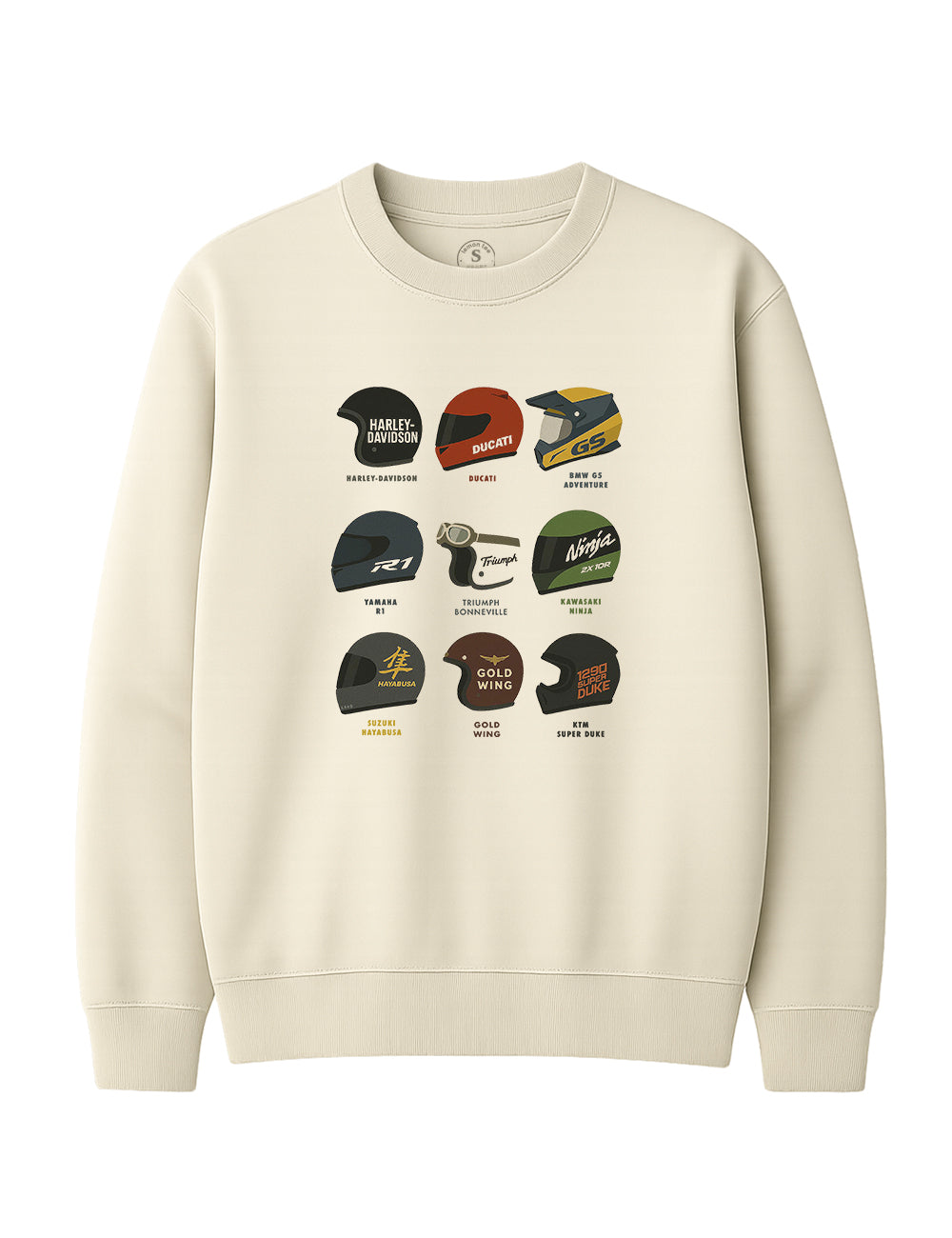 Sudadera Moto headz. L 449s