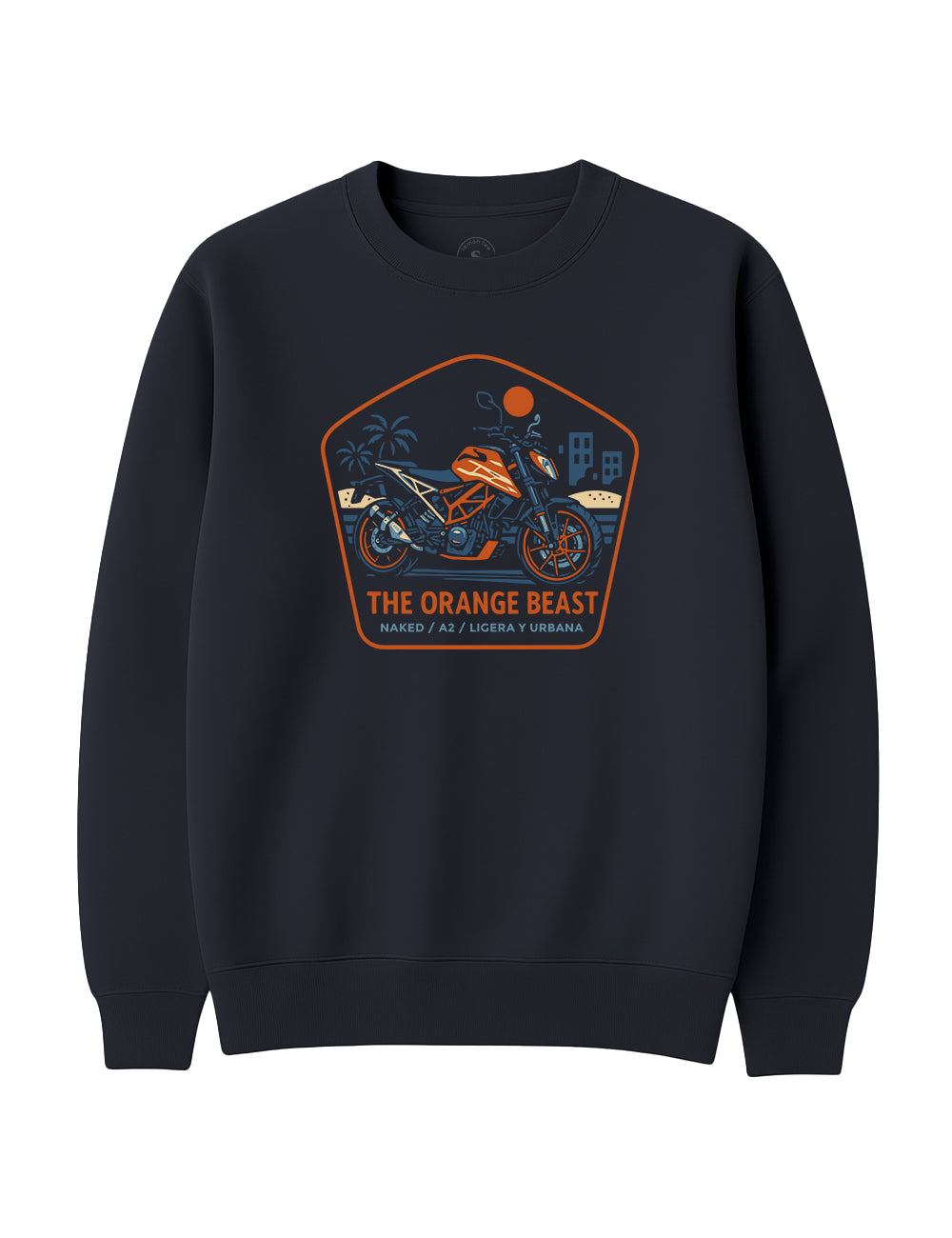 Sudadera The orange beast. L 466s