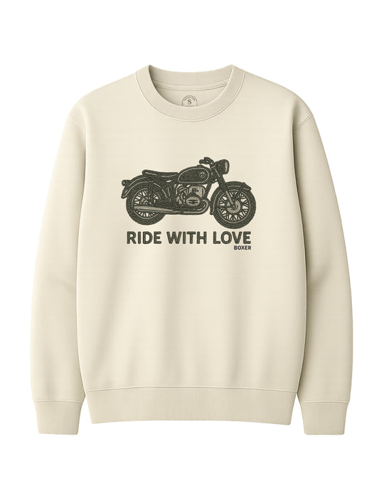 Sudadera Ride with love BMW Motorrad. L 482s