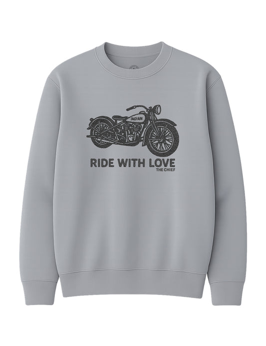 Sudadera Ride with love Indian Motorcycle. L 483s