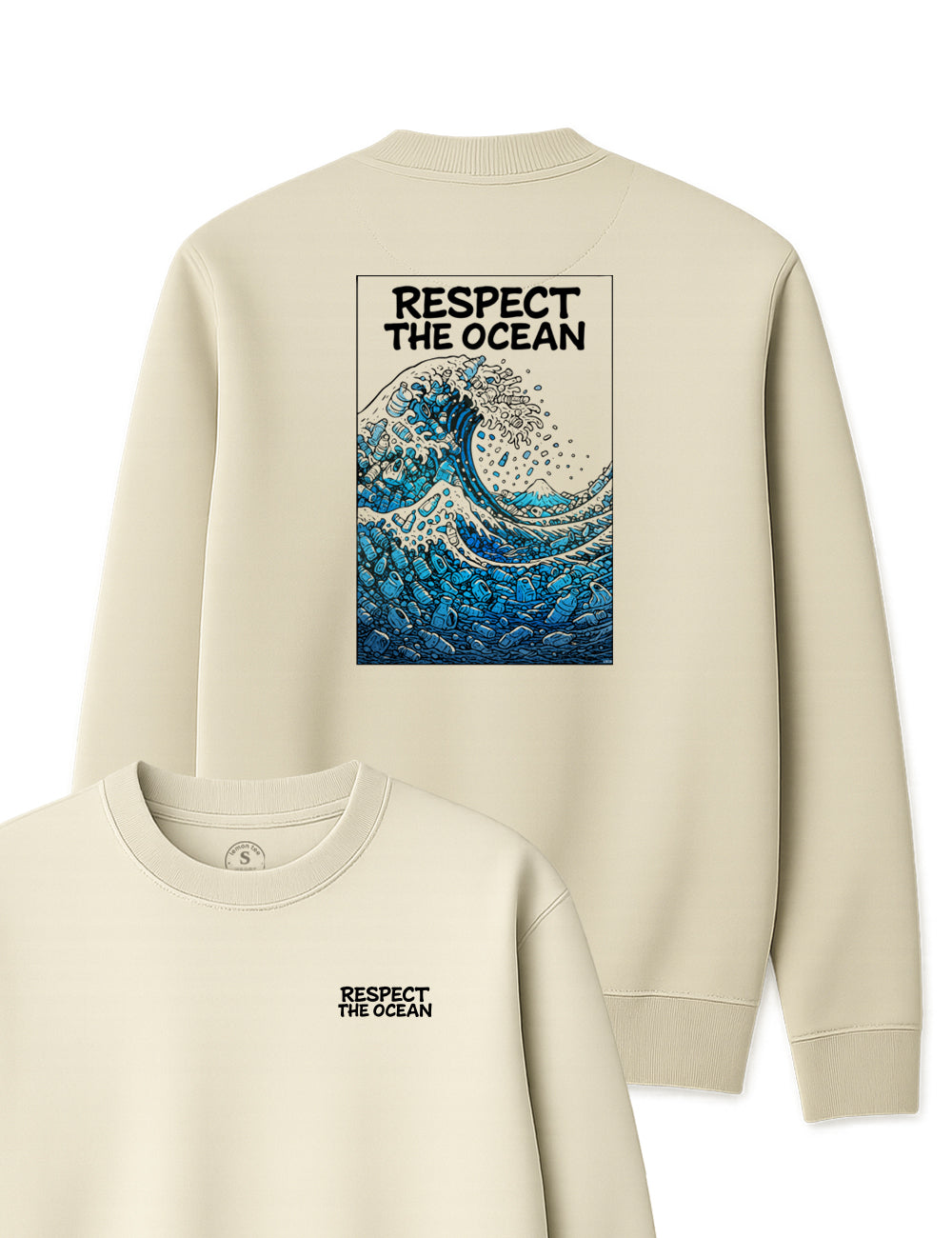 Sudadera Respect the ocean. L 503