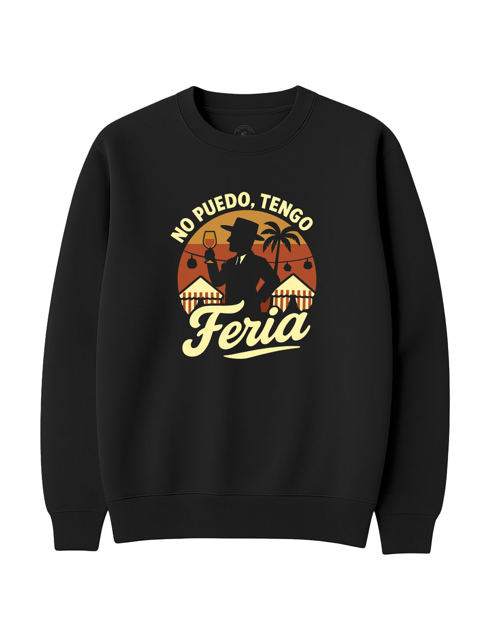 Sudadera No puedo, tengo Feria. L 505s