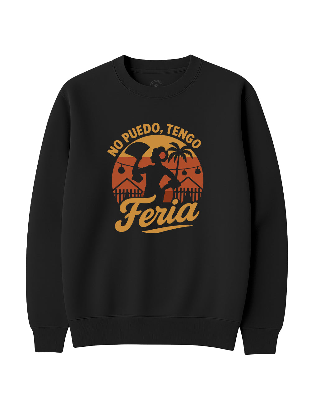 Sudadera No puedo, tengo Feria. L 506s