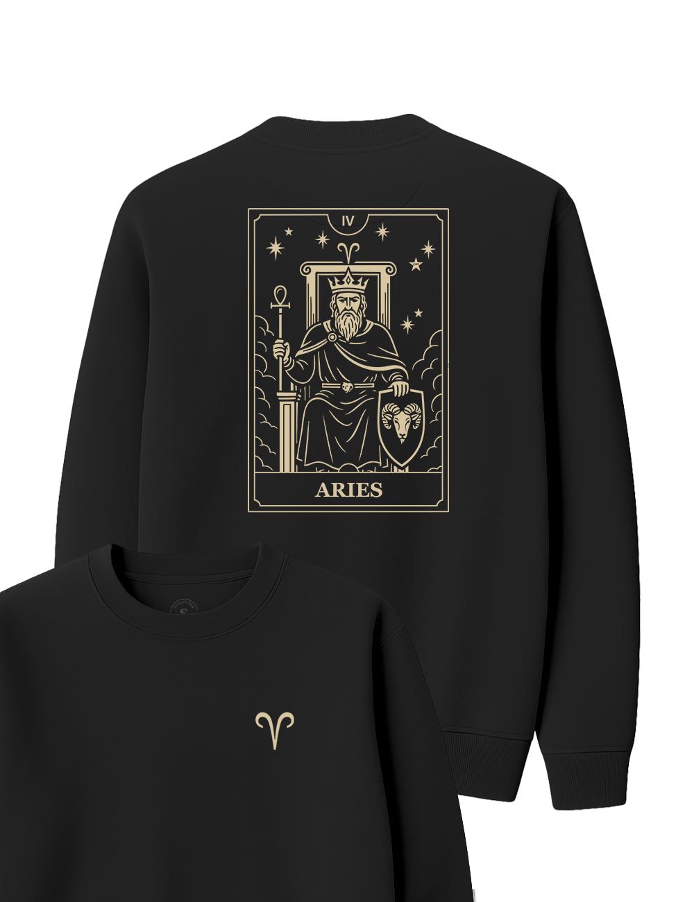Sudadera Aries Tarot. L 580s