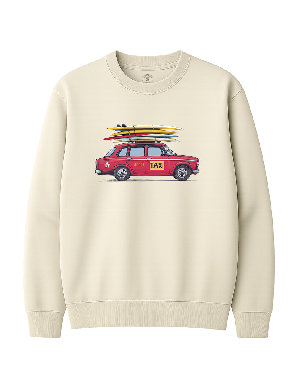 Sudadera Surfing in Hong-Kong. L7s