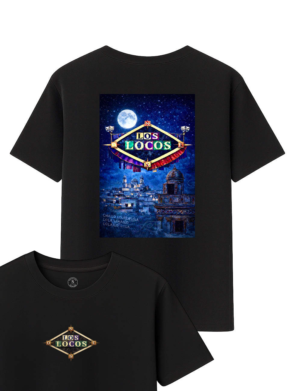 Camiseta Los Locos. L 1586