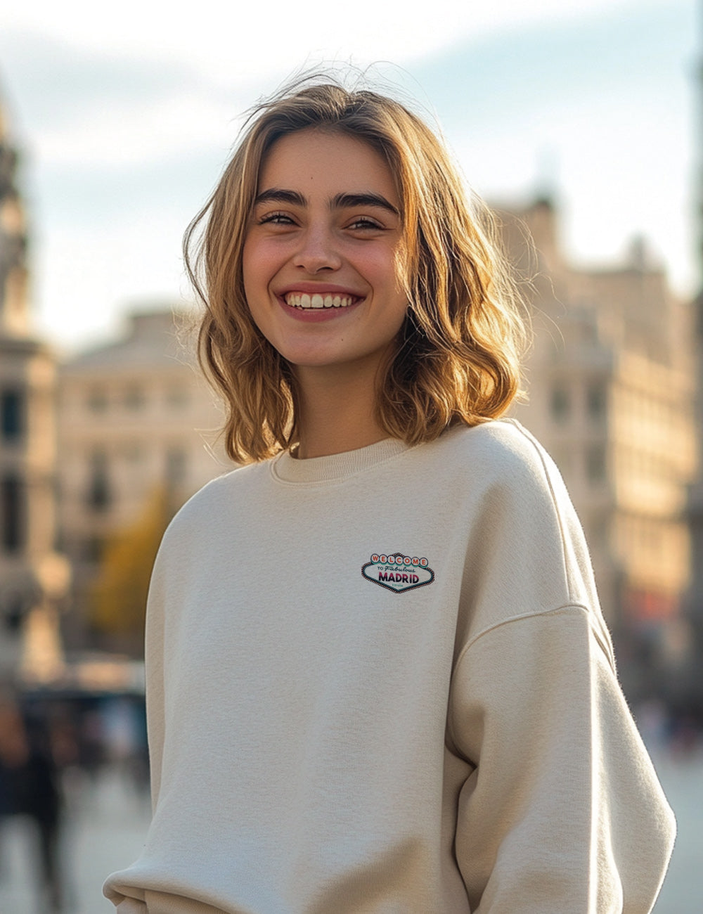 Sudadera Welcome Madrid. L 170